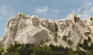 Kỹ thuật điêu khắc 4 tổng thống Mỹ trên đỉnh núi